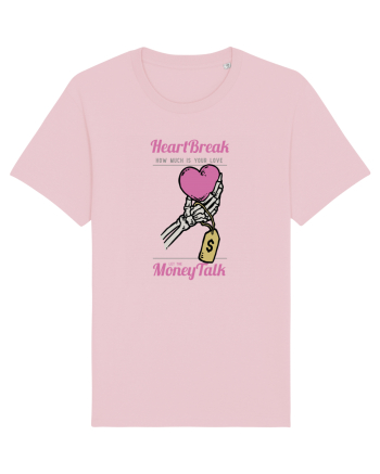 Heart Brake, Money Talk Cotton Pink