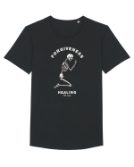 Forgiveness.. Tricou mânecă scurtă guler larg Bărbat Skater