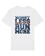 Run more Tricou mânecă scurtă Unisex Rocker