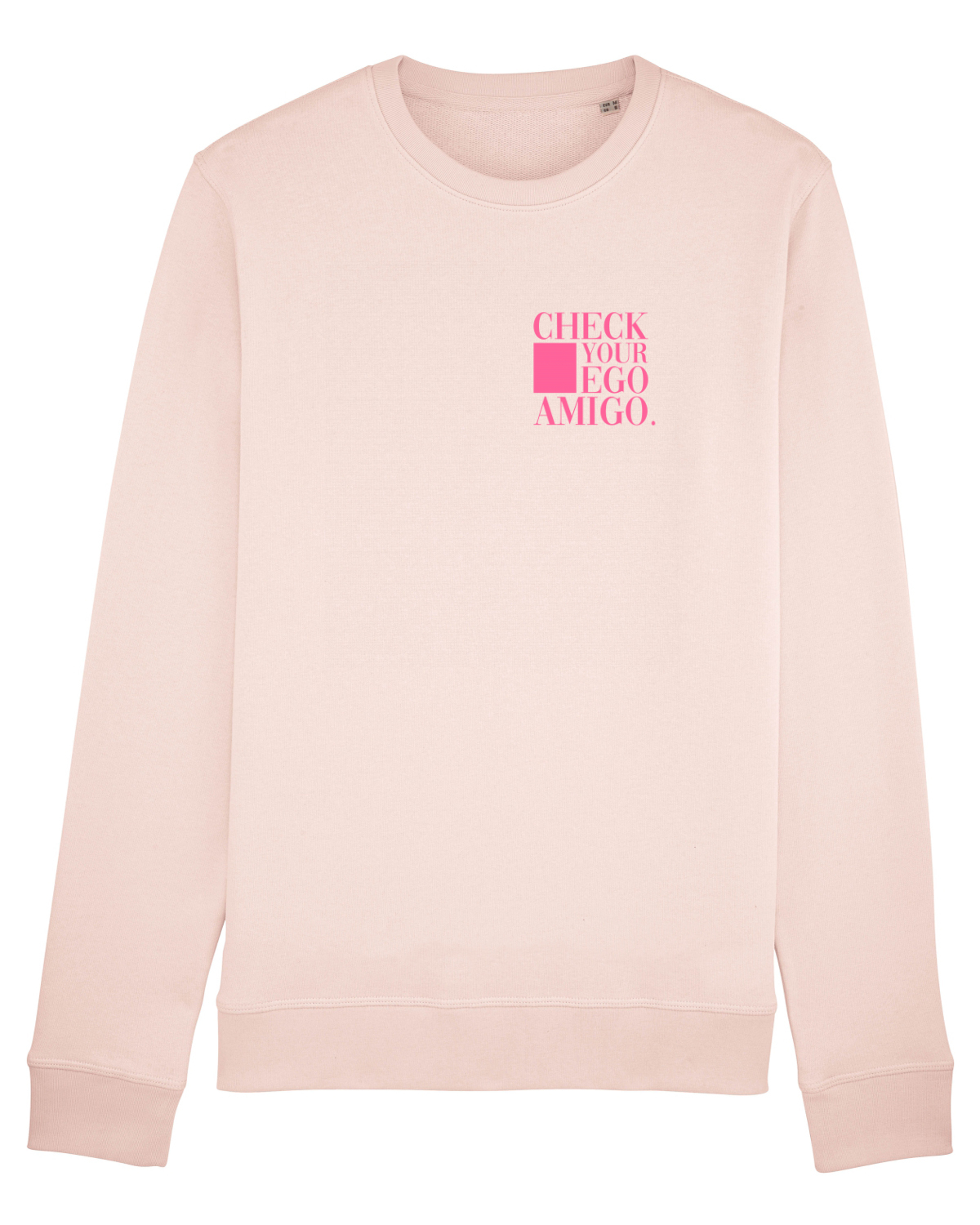 Bluză mânecă lungă Unisex Rise Candy Pink