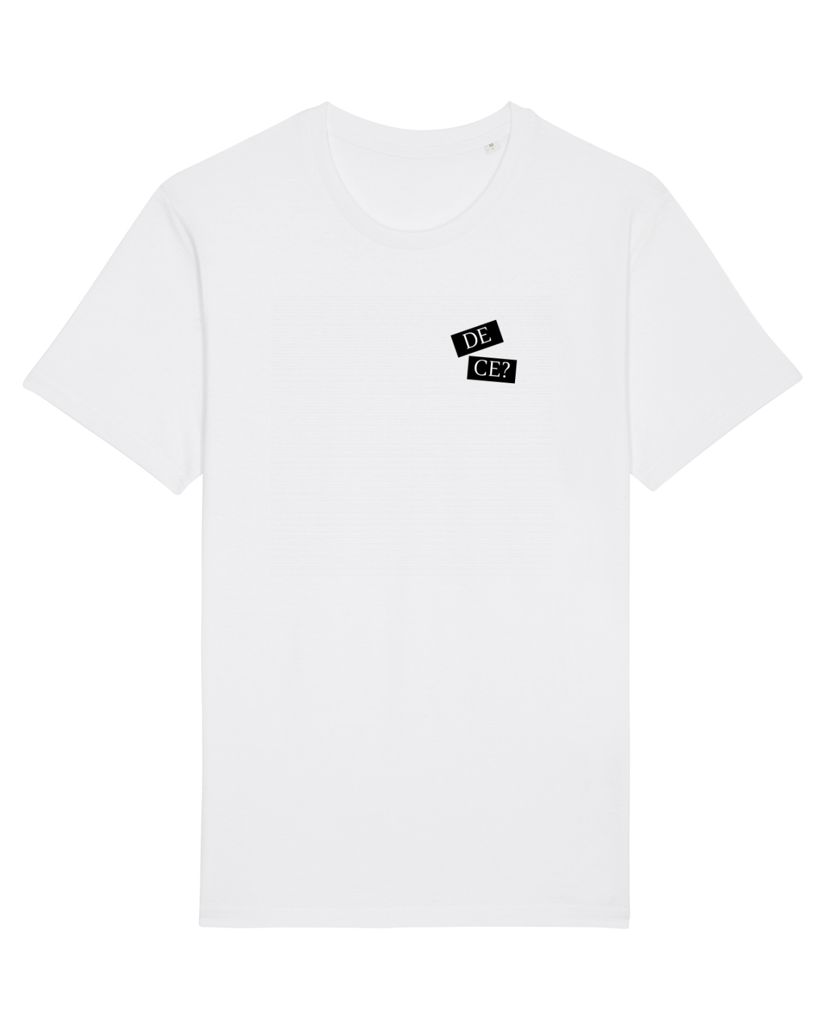 Tricou mânecă scurtă Unisex Rocker White