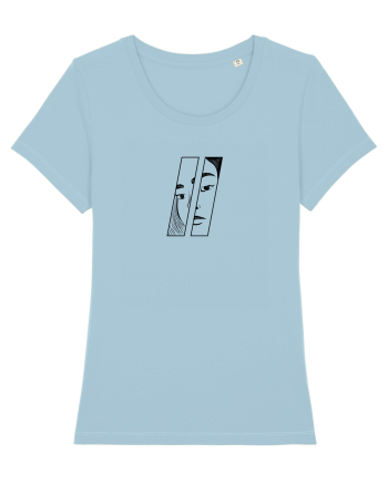 split Sky Blue