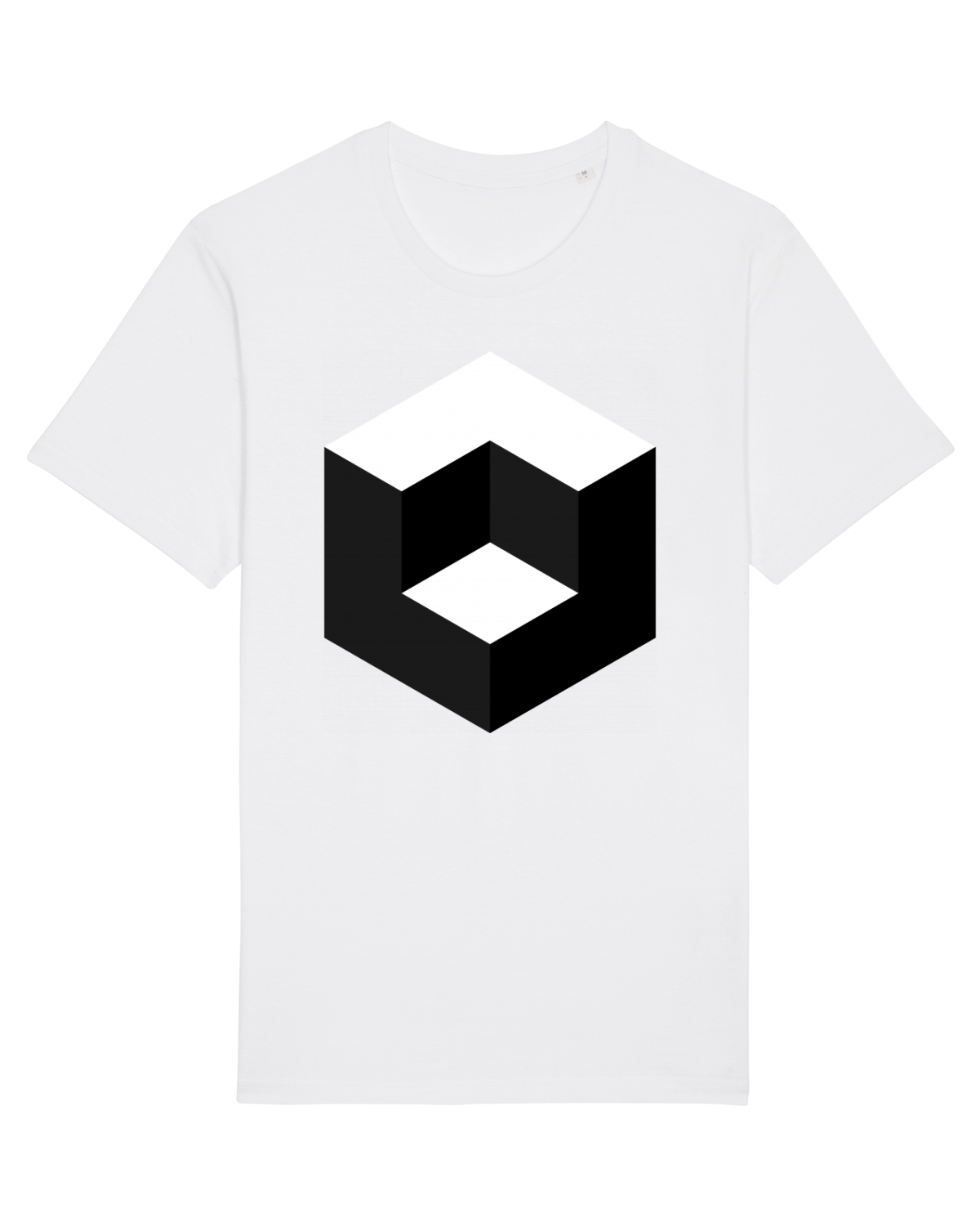 Tricou mânecă scurtă Unisex Rocker White