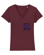 Cute But Psycho Tricou mânecă scurtă guler V Damă Evoker