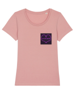 Cute But Psycho Tricou mânecă scurtă guler larg fitted Damă Expresser