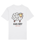Oaie negră  sub acoperire Tricou mânecă scurtă Unisex Rocker