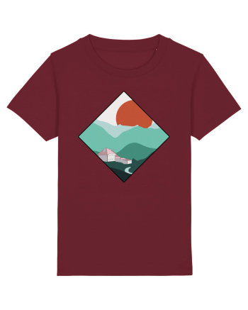 Cabana dintre munti Burgundy