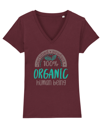 Organic Human Being Burgundy
