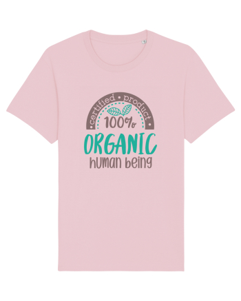 Organic Human Being Cotton Pink