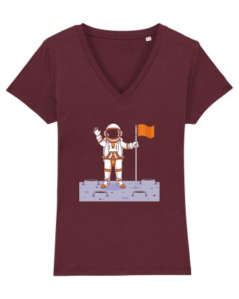 Moon Lander Burgundy