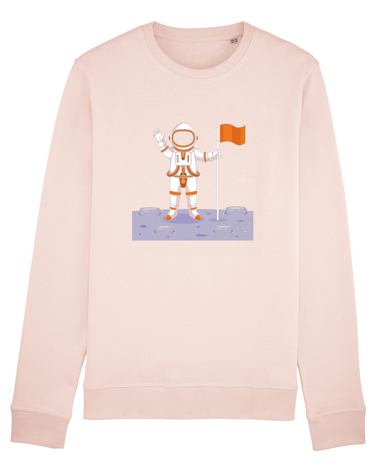 Bluză mânecă lungă Unisex Rise Candy Pink