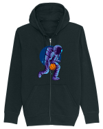 Astronaut can dunk Hanorac cu fermoar Unisex Connector