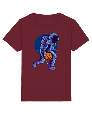 Astronaut can dunk Burgundy