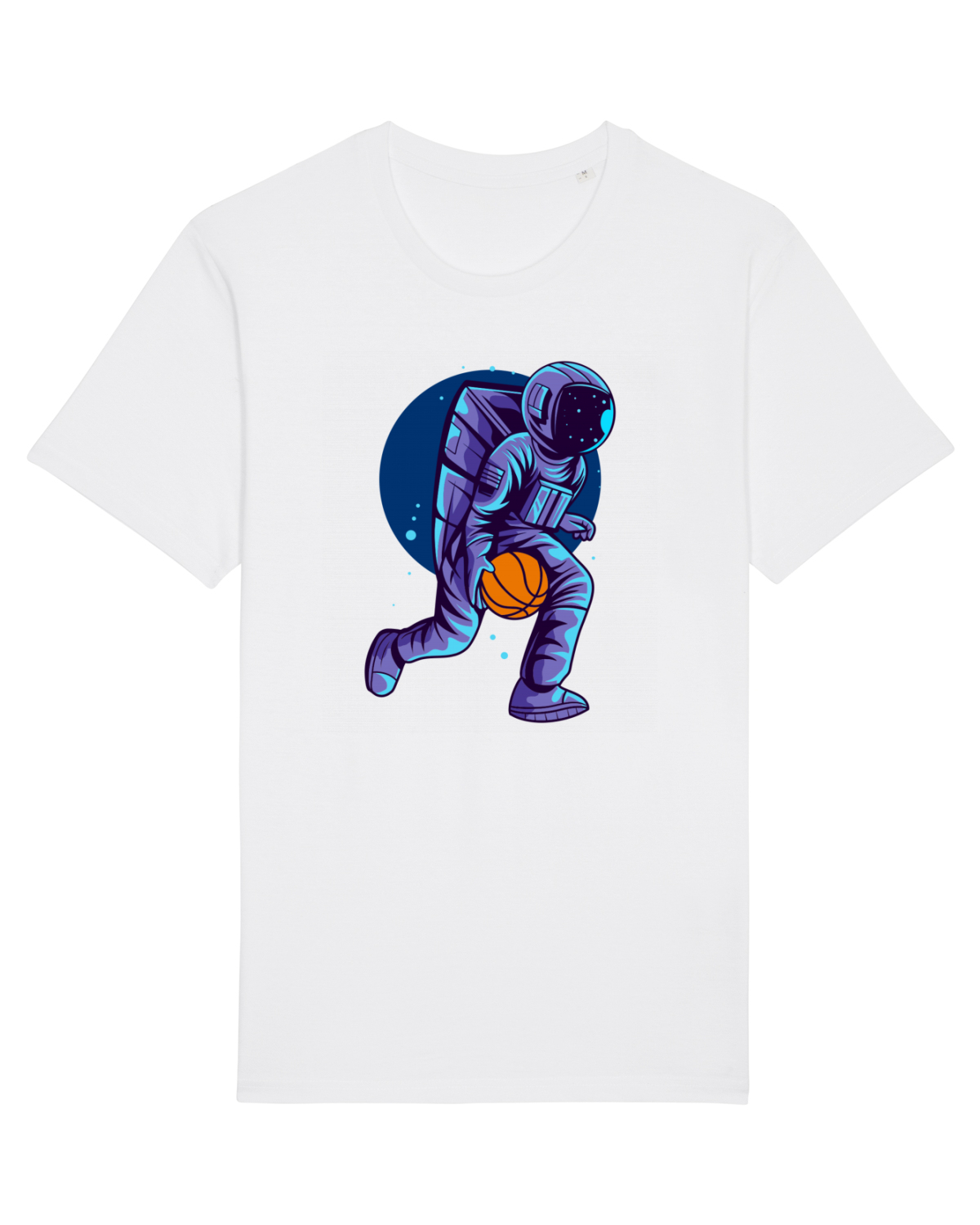 Tricou mânecă scurtă Unisex Rocker White