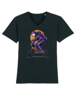 Astro Biker Tricou mânecă scurtă guler V Bărbat Presenter
