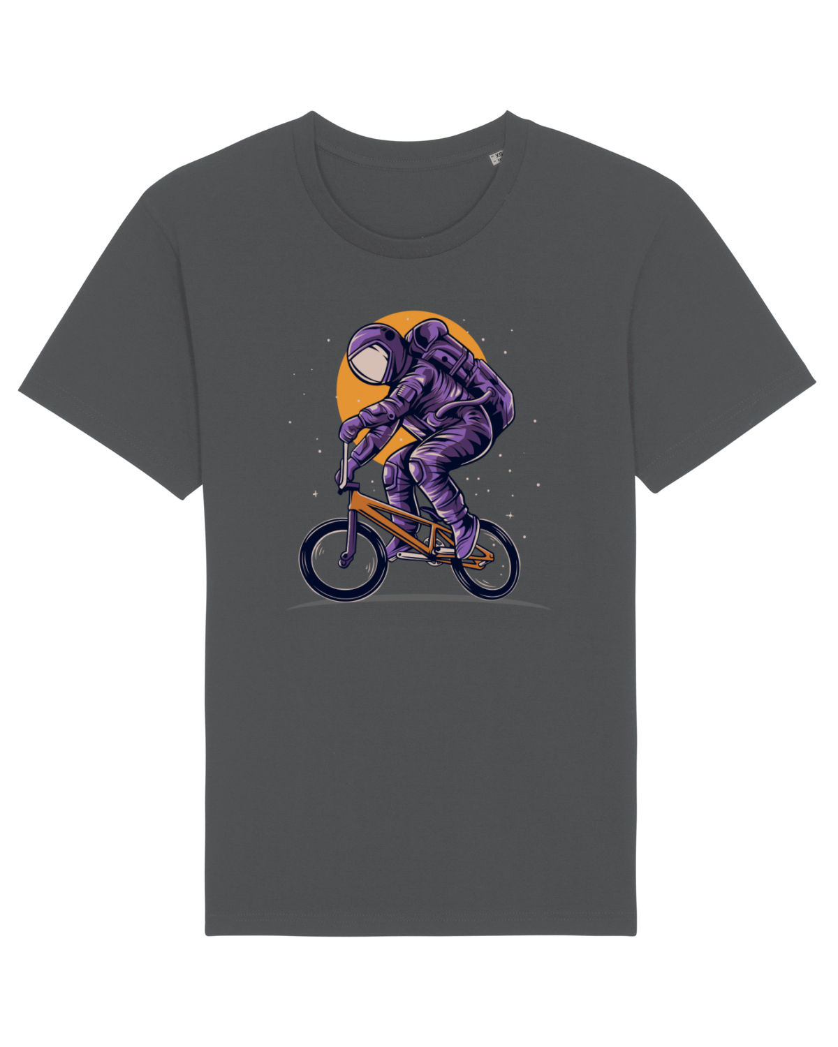 Tricou mânecă scurtă Unisex Rocker Anthracite