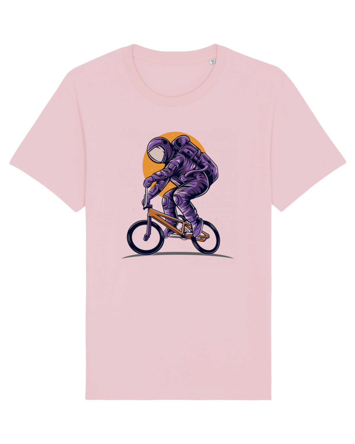 Tricou mânecă scurtă Unisex Rocker Cotton Pink