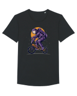 Astro Biker Tricou mânecă scurtă guler larg Bărbat Skater