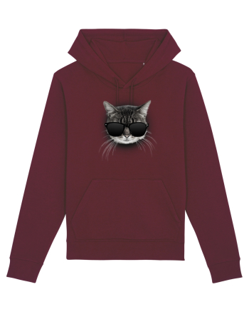 Gangsta cat Burgundy