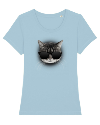 Gangsta cat Sky Blue