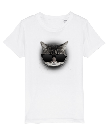 Gangsta cat White