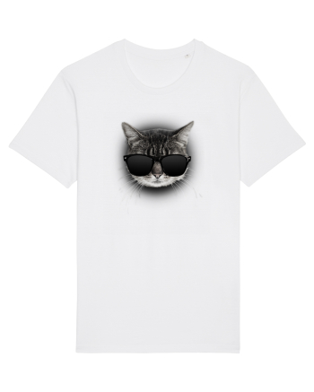 Gangsta cat White