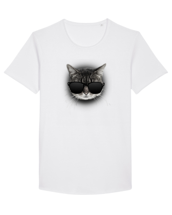 Gangsta cat White