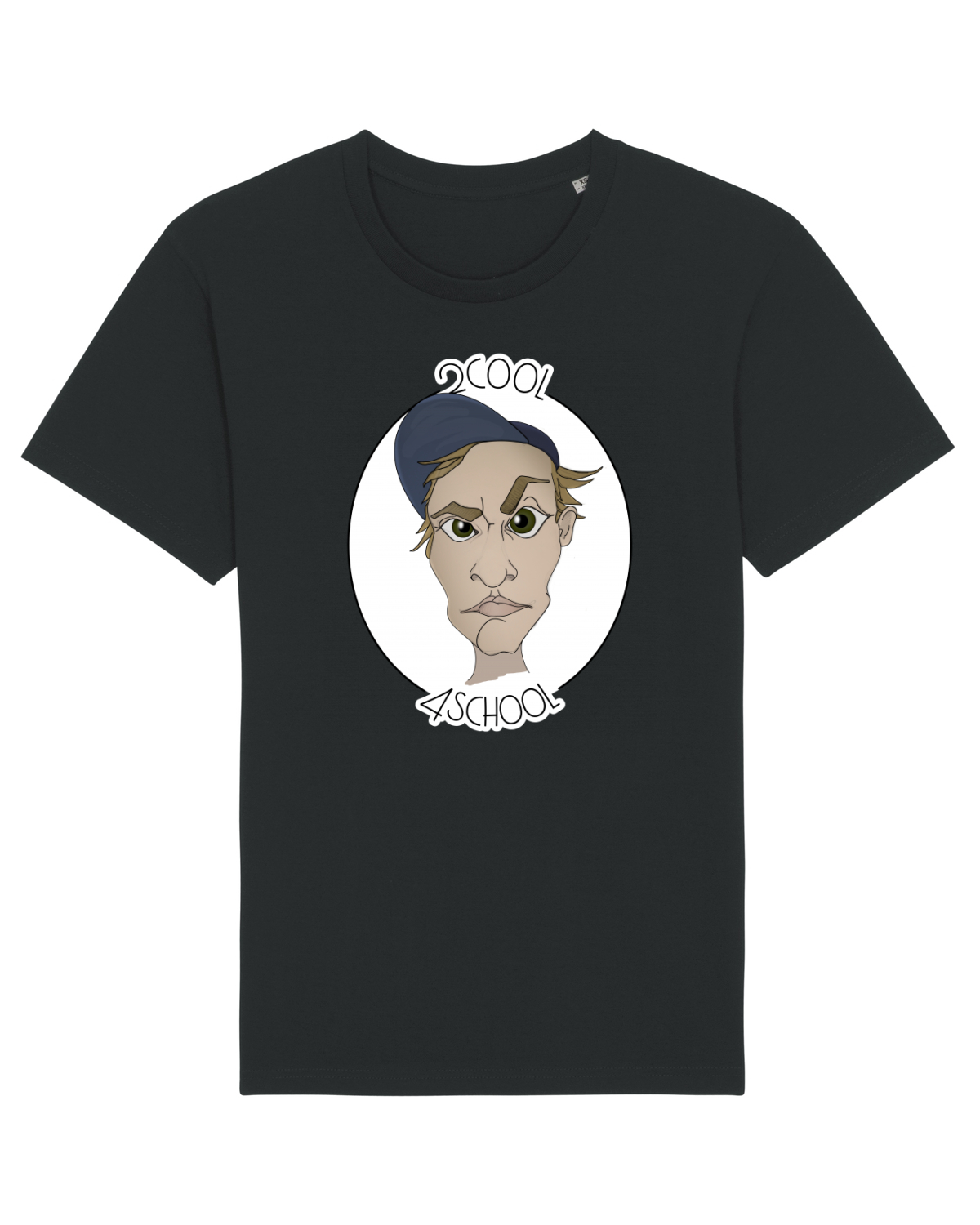 Tricou mânecă scurtă Unisex Rocker Black