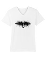 Privirea Tricou mânecă scurtă guler V Bărbat Presenter