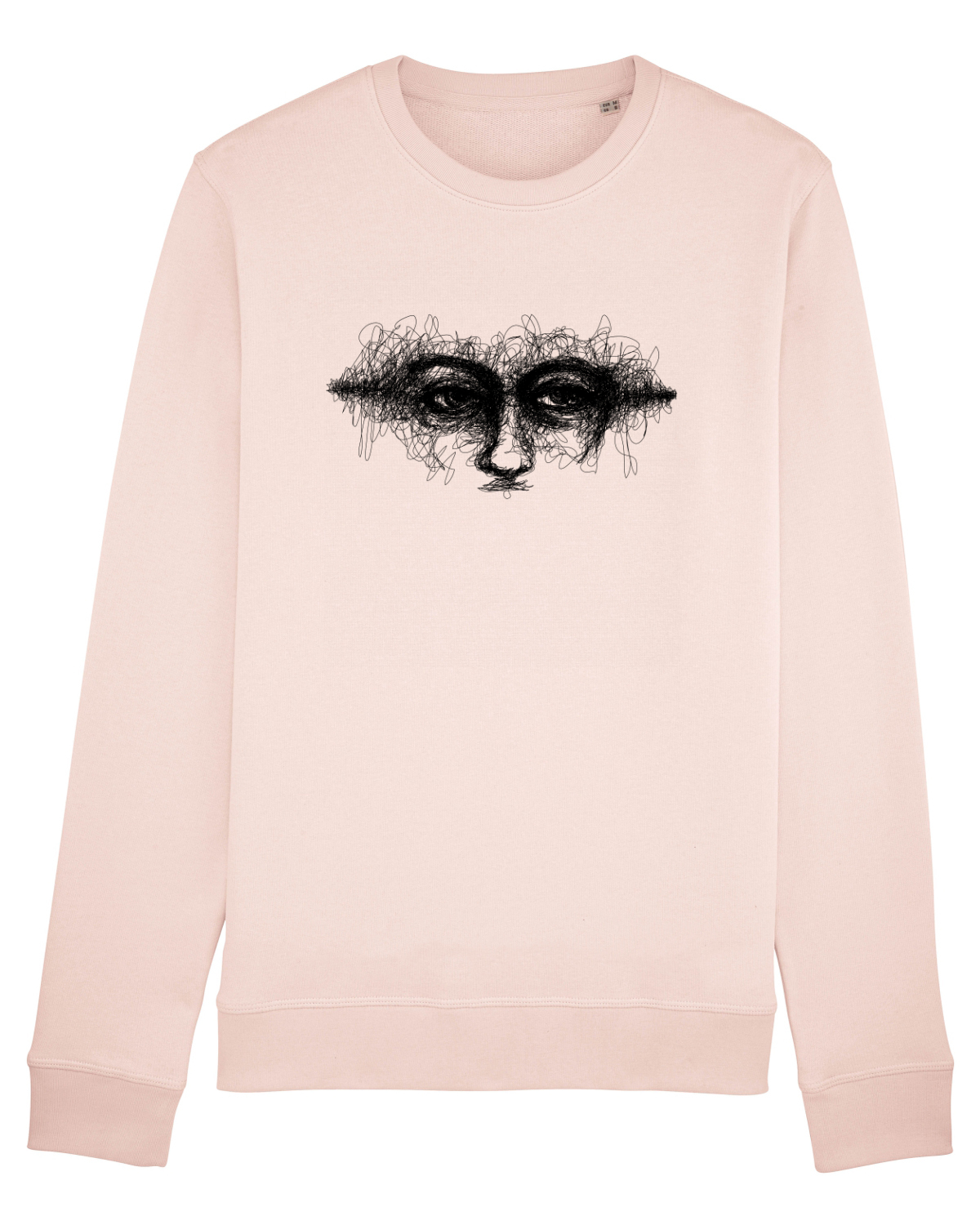 Bluză mânecă lungă Unisex Rise Candy Pink