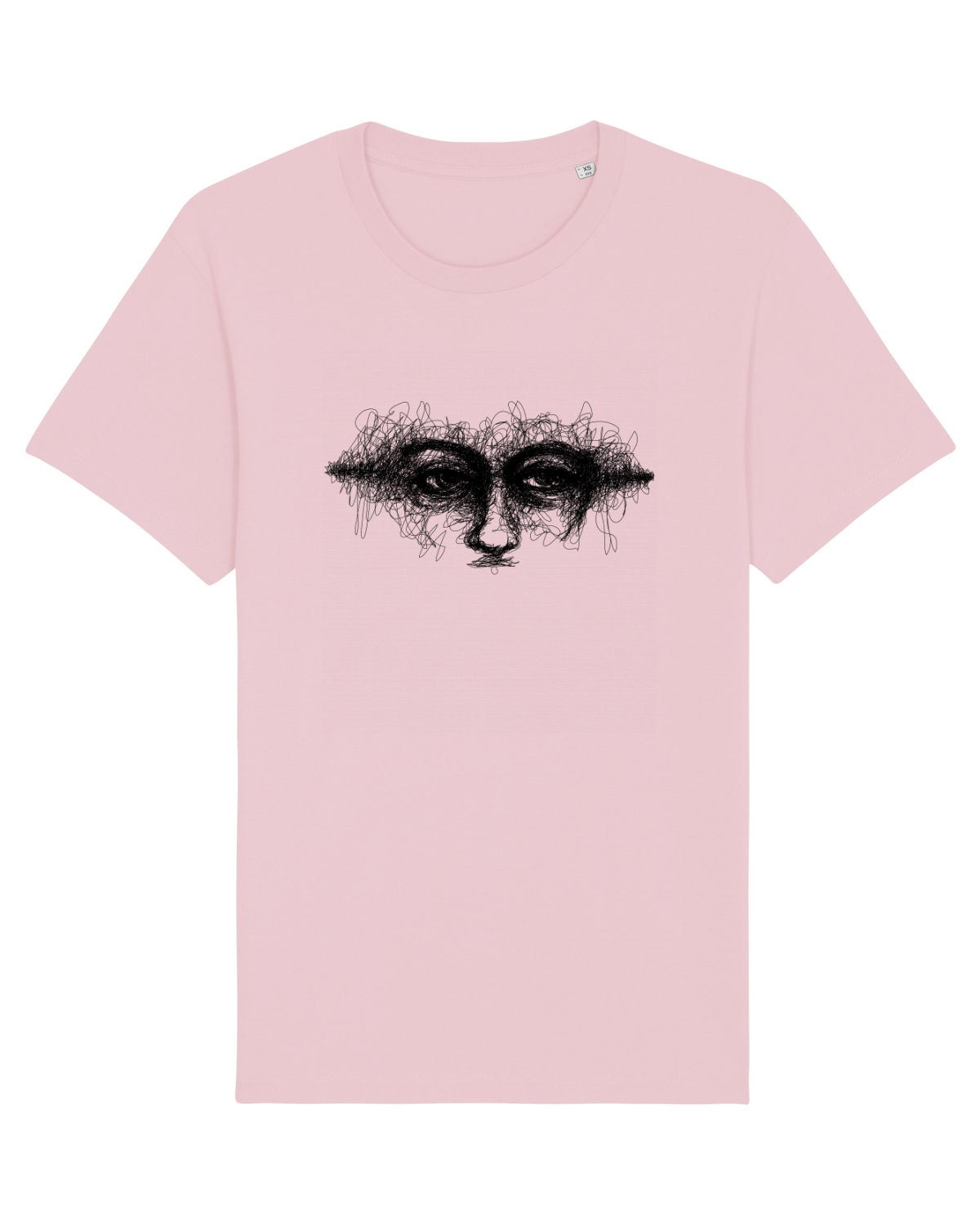 Tricou mânecă scurtă Unisex Rocker Cotton Pink