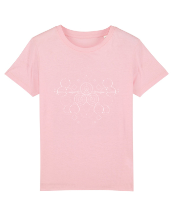 Elements white Cotton Pink