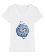 Friday I'm in love Tricou mânecă scurtă guler V Damă Evoker