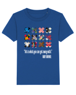 Andy Warhol art on white Tricou mânecă scurtă  Copii Mini Creator