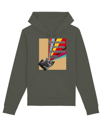 Andy Warhol quote Khaki
