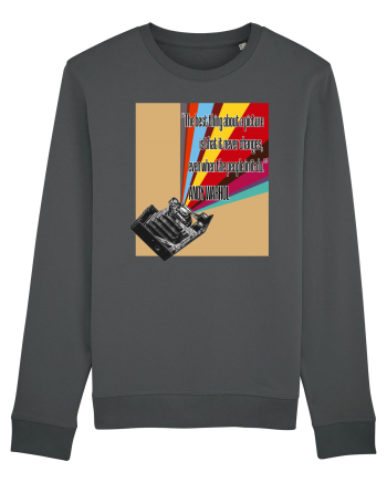 Andy Warhol quote Anthracite