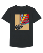Andy Warhol quote Tricou mânecă scurtă guler larg Bărbat Skater