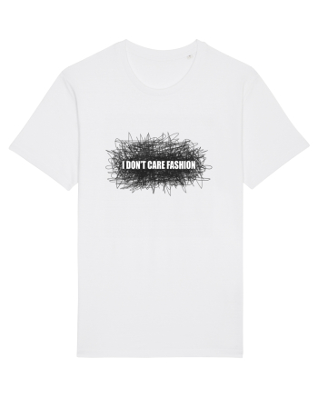 I don't care fashion White