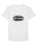 I don't care fashion Tricou mânecă scurtă guler larg Bărbat Skater