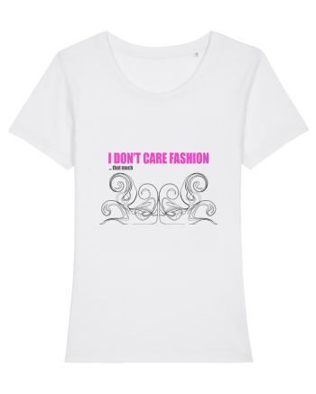 I don't care fashion...that much White