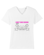 I don't care fashion...that much Tricou mânecă scurtă guler V Bărbat Presenter