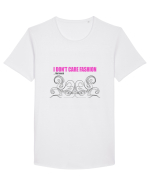 I don't care fashion...that much Tricou mânecă scurtă guler larg Bărbat Skater