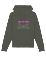 I don't care fashion...that much on white Hanorac Unisex Drummer
