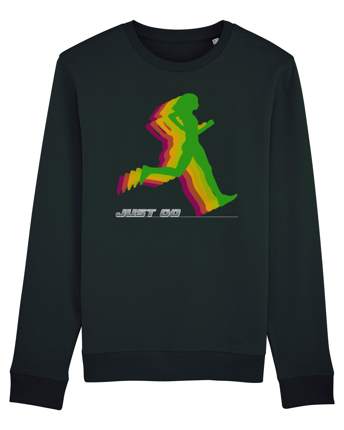Bluză mânecă lungă Unisex Rise Black