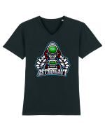 Astronaut Tricou mânecă scurtă guler V Bărbat Presenter