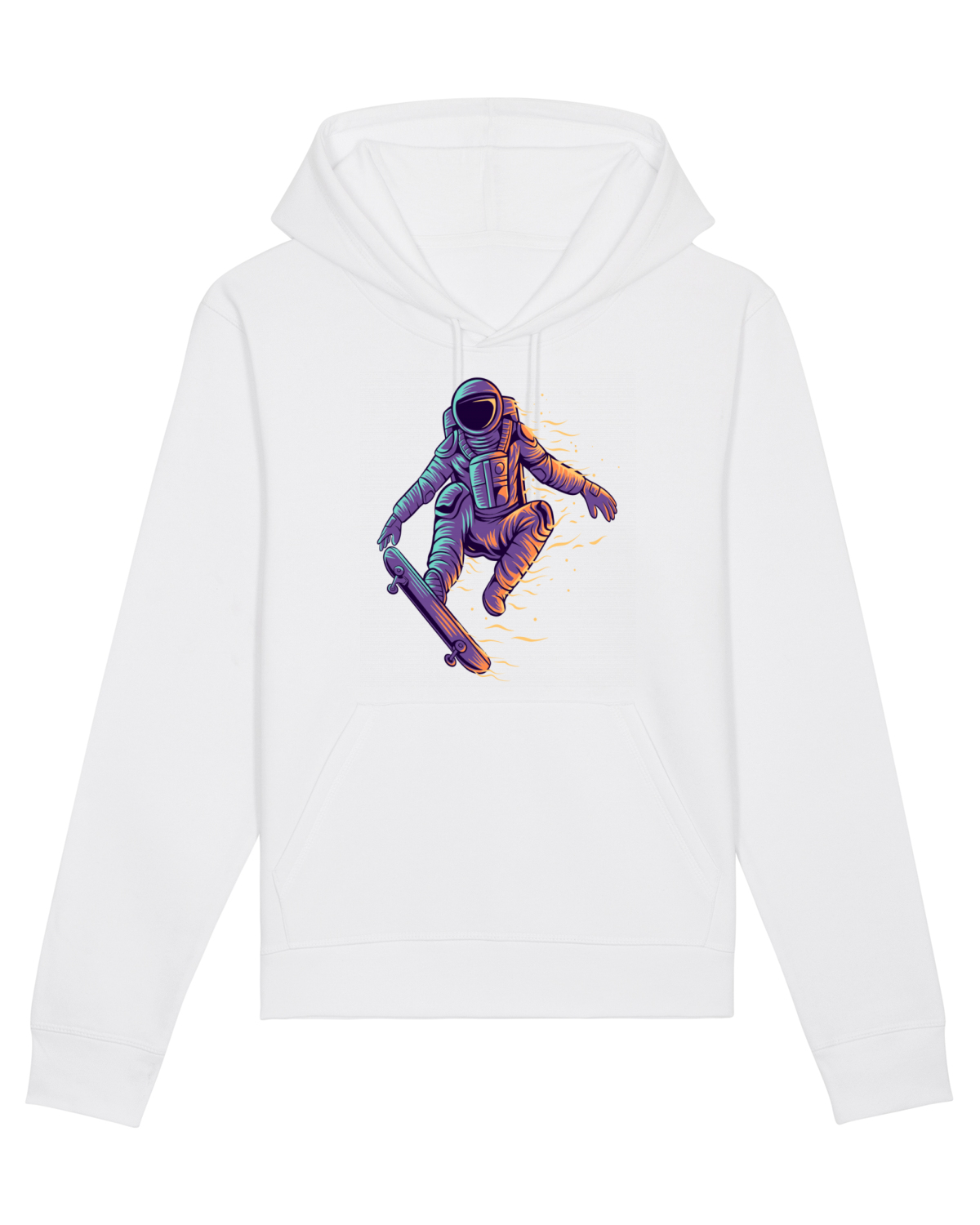 Hanorac Unisex Drummer White