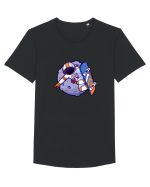 Moon Skater Tricou mânecă scurtă guler larg Bărbat Skater