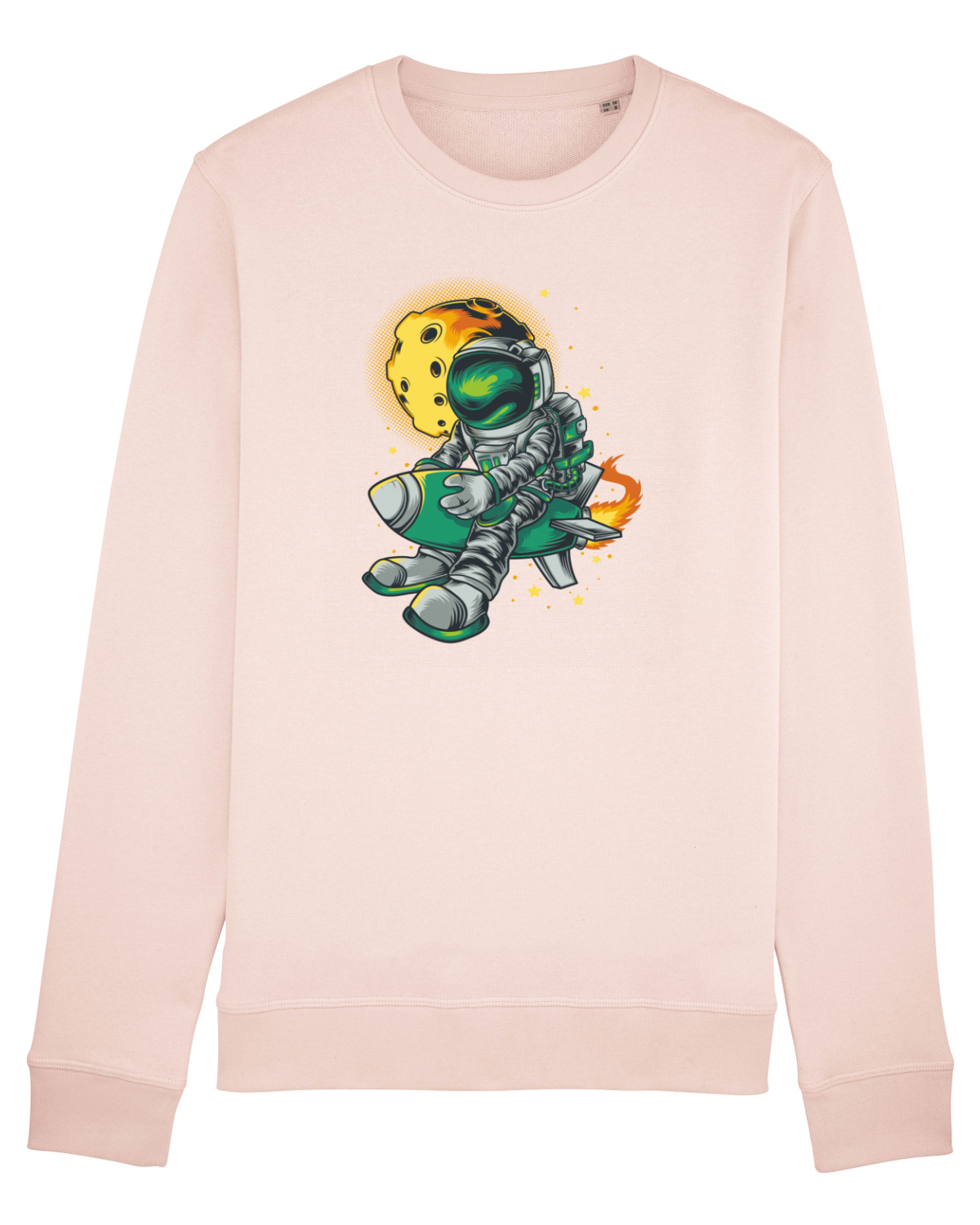 Bluză mânecă lungă Unisex Rise Candy Pink