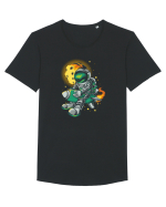 Hot Rod Tricou mânecă scurtă guler larg Bărbat Skater