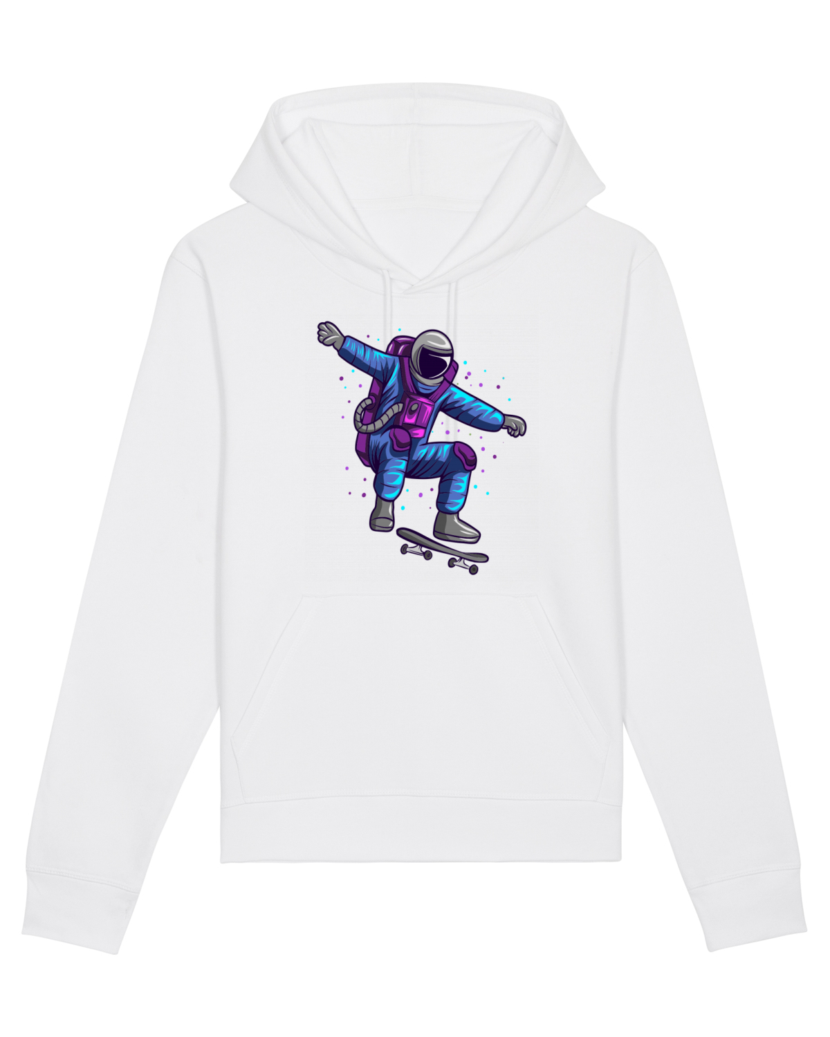 Hanorac Unisex Drummer White